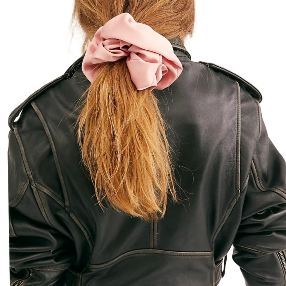 Free People super satin scrunchie